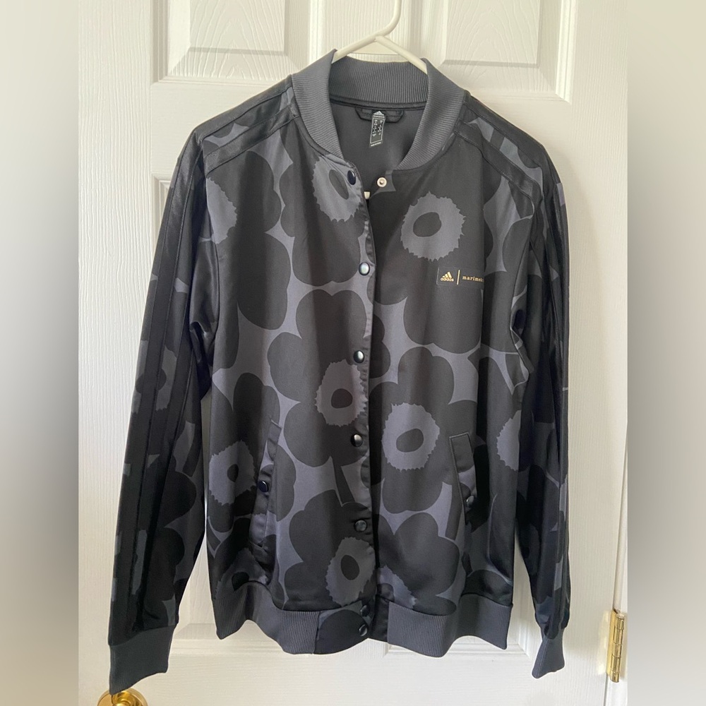 Adidas x Marimekko collab track suit basketball warmup